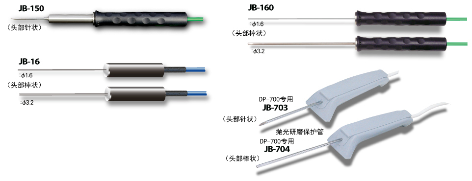 RKC理化工业便携式温度传感器（液体・半固体内部用）JB-703 / JB-704