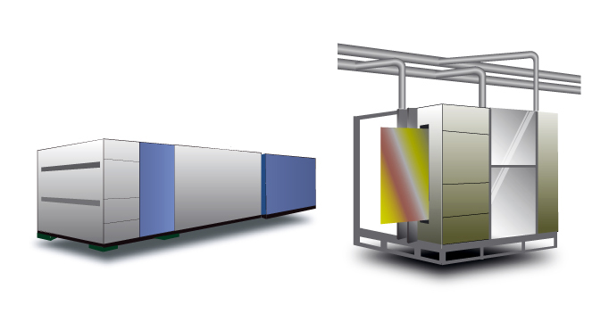 Multi-loop temperature control in large scale firing furnaces for OLED/LCD